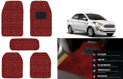 Auto Kite Plastic, PVC, Vinyl Standard Mat For  Ford Aspire(Red, Black)