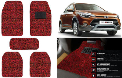 Auto Kite Plastic, PVC, Vinyl Standard Mat For  Hyundai i20(Red, Black)