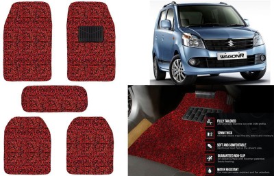 Auto Kite Plastic, PVC, Vinyl Standard Mat For  Maruti Suzuki WagonR(Red, Black)