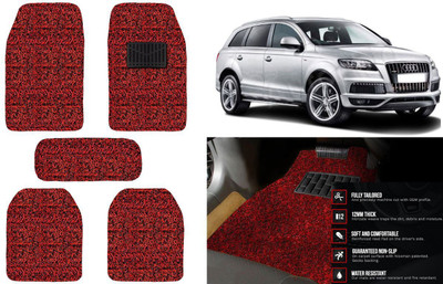Auto Kite Plastic, PVC, Vinyl Standard Mat For  Audi Q7(Red, Black)