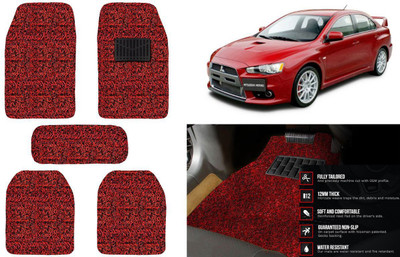 Auto Kite Plastic, PVC, Vinyl Standard Mat For  Mitsubishi Lancer(Red, Black)