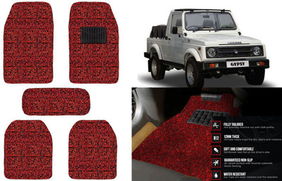 Auto Kite Plastic, PVC, Vinyl Standard Mat For  Maruti Suzuki Gypsy King(Red, Black)