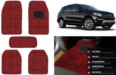 Auto Kite Plastic, PVC, Vinyl Standard Mat For  Mercedes Benz ML250(Red, Black)