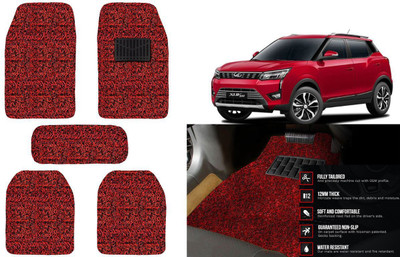 Auto Kite Plastic, PVC, Vinyl Standard Mat For  Mahindra XUV 300(Red, Black)