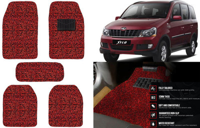 Auto Kite Plastic, PVC, Vinyl Standard Mat For  Mahindra Xylo(Red, Black)