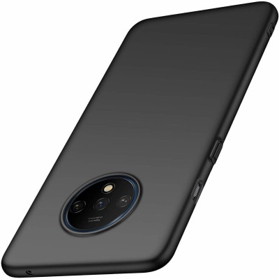 MobiSpiff Back Cover for OnePlus 7T(Black, Shock Proof, Silicon, Pack of: 1)