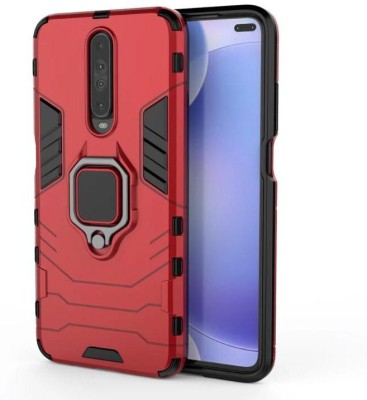 ZIVITE Back Cover for Xiaomi Poco X2(Red, Magnetic Case, Pack of: 1)