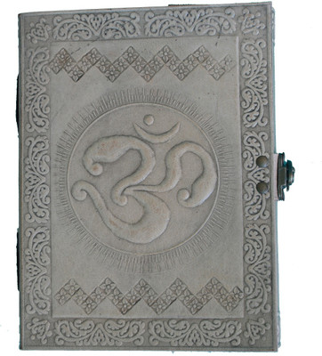 Parmatma Handicrafts Handmade Journal A5 Journal Unruled 200 Pages(Grey)