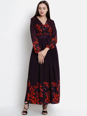 Lady Stark Women Maxi Purple Dress Price History