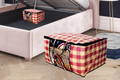 The Furnishing Tree Plaid Pattern Blanket/Quilt Bag TFTBK54_S3Combo(Maroon)