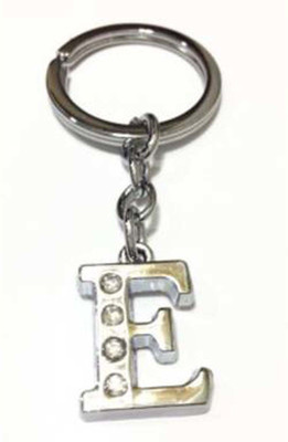 Relief alphabet E Dimod Keychain Key Chain