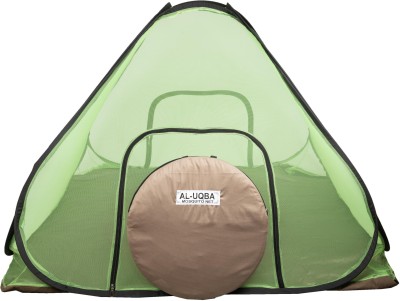 AL-UQBA Polyester Adults Washable SPECIAL QUALITY OF IT'S COTTON CLOTHES WITH POLYESTER FOLDABLE 190×210×120 Mosquito Net(Green, Tent)