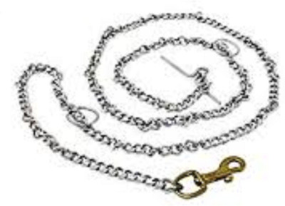 Hanu 152 cm Dog Chain Leash(Silver)