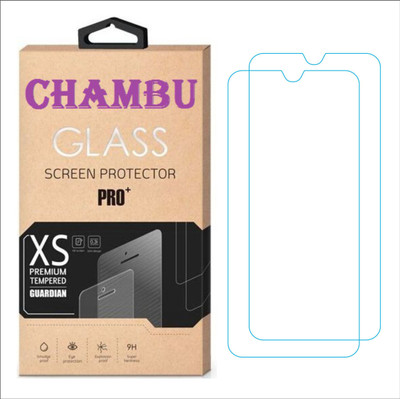 CHAMBU Tempered Glass Guard for NOKIA ASHA 500(Pack of 2)