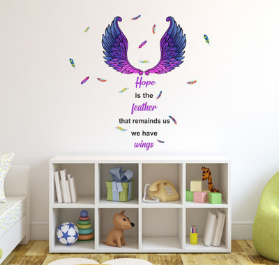 Littlebuds 110 cm Quotes Removable Sticker(Pack of 1)