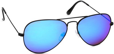 Fastrack Aviator Sunglasses(For Boys & Girls, Blue)