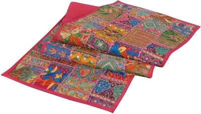 Lal Haveli Multicolor 182.88 cm Table Runner(Cotton)