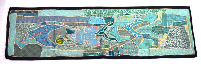 Global Art Traders Multicolor 198 cm Table Runner(Cotton)