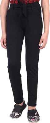 LGC Regular Fit Girls Black Trousers