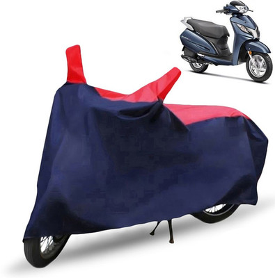 Richiee Two Wheeler Cover for Honda(Activa 125, Red, Blue)