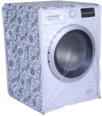 DazzelOn Front Loading Washing Machine  Cover(Width: 61 cm, Grey)