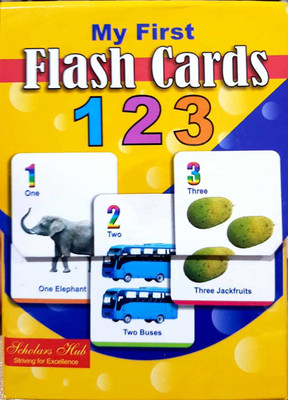 My First Cards 123(English, Paperback, Scholars Hub)