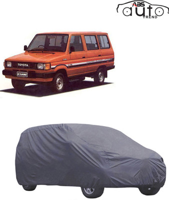 ABS AUTO TREND Car Cover For Toyota Qualis (Without Mirror Pockets)(Grey)