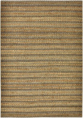 CARPETLIVE Multicolor Jute Carpet(5 ft,  X 8 ft, Rectangle)