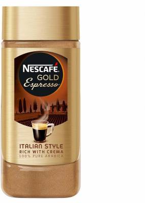 Nescafe Espresso-100% Pure Arabica Coffee Rich with Velvety Crema - 100 Grams… Instant Coffee  (100 g)