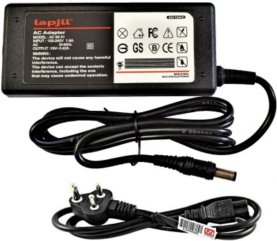 LAPJII Charger Compatible for SHIBA SATALIITE E205-S1904 E305 Laptops of 19V, 3.42A, Pin 5.5x2.5, 65 W Adapter(Power Cord Included)