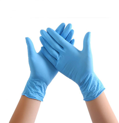 amazing goods Nitrile Gloves-100 Wet and Dry Disposable Glove Set(Medium Pack of 100)