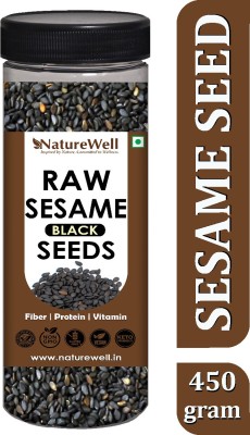 Naturewell Organics Sesame Seeds Sesame Seeds(450 g, Pack of 3)