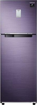 Samsung 265 L Frost Free Double Door 3 Star (2020) Convertible Refrigerator(Pebble Blue, RT30T3A23UT/HL)