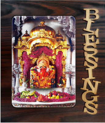 Poster N Frames Shree Siddhivinayak Ganapati Religious Frame