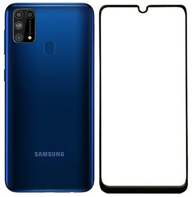 Highderabad Tech Edge To Edge Tempered Glass for Samsung Galaxy M31(Pack of 1)