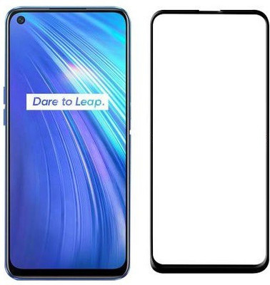 NSTAR Edge To Edge Tempered Glass for Realme 6(Pack of 1)