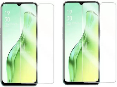 ISAAK Tempered Glass Guard for Oppo A31(Pack of 2)