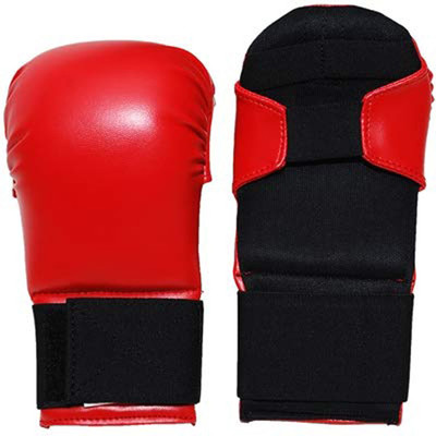 Ankaro Karate Gloves Boxing Gloves(Red)