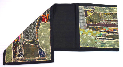 Global Art Traders Multicolor 198 cm Table Runner(Cotton)