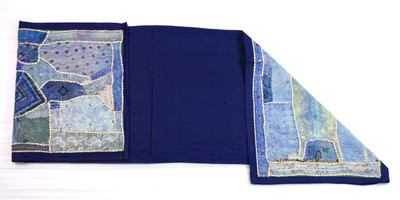 Global Art Traders Multicolor 198 cm Table Runner(Cotton)