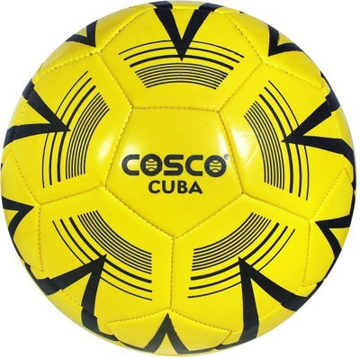COSCO Cuba Football Football - Size: 5(Standard, Pack of 1, Yellow)