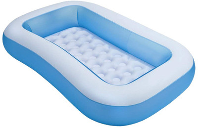 xcross Inflatable Rectangular Pool 57403(Blue, White)
