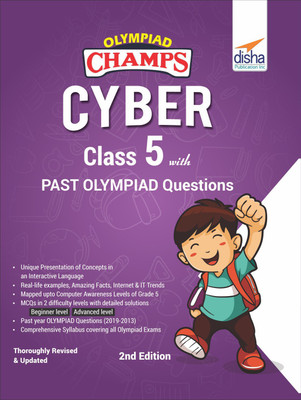 Olympiad Champs Cyber Class 5 with Past Questions 2nd Edition(English, Paperback, Disha Experts)