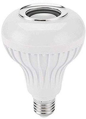 Komto 12 W Color Changing Round B22 LED Bulb(Multicolor)
