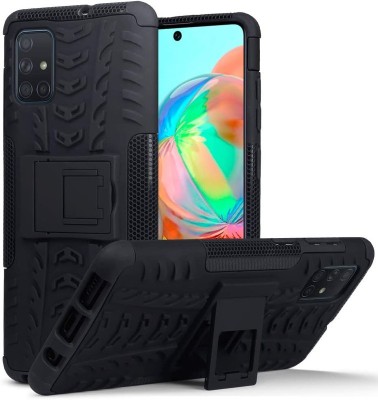 SmartLike Back Cover for Samsung Galaxy A71(Black, Shock Proof, Pack of: 1)