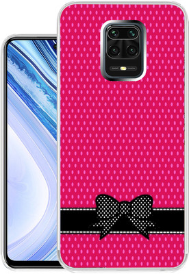 Case Club Back Cover for Mi Redmi Note 9 Pro Max(Pink, Grip Case, Silicon, Pack of: 1)