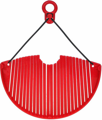 Everbuy Better Strainer Expandable Colander Fits for Any Pots Pans & Bowls Collapsible Colander(Red Pack of 1)