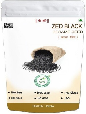 AGRI CLUB Black Sesame Seed/Kala Til/Til Sesame Seeds(400 g)