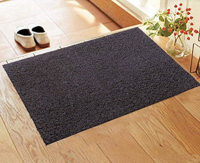 KUBER INDUSTRIES Rubber Door Mat(Brown, Free)