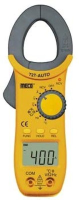 Meco 72T AUTO 3¾ Digit / 4000 Count 400 A AC Auto ranging Digital Clamp meter Digital Multimeter(4000 Counts)